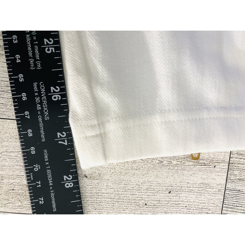 Isaac Mizrahi Live! 24/7 Stretch Pants White Denim 20 W  NEW IN BAG - Picture 6 of 6